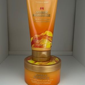 Victoria’s Secret Amber Romance Body Scrub and Body Butter Set